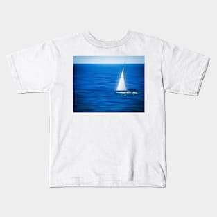 Freedom sailboat Kids T-Shirt